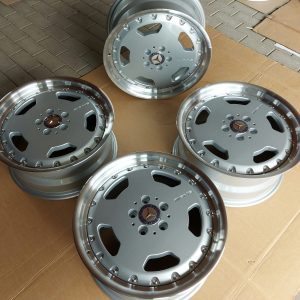 MERCEDES W 140 ORIGINAL AMG AERO II 2TEILIGE18 ZOLL NEUWERTIGE FELGEN