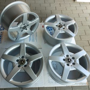 ORIGINAL AMG MERCEDES SLK + CLK FELGENSATZ 7.5 J + 8.5 J x 17 ZOLL