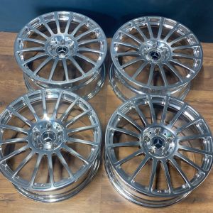 Mercedes CLK W 209 DTM NUR !!!  AMG 63 Black Series 19 Zoll HOCHGLANZVERDICHTETE Schmiedefelgen "SELTEN" !!!