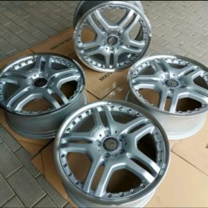 "SELTENE" !! SL R 230 MERCEDES 2 TEILIGE ORIGINAL AMG FELGEN 8,5 J und 10,0 J x 19 Zoll TOP ZUSTAND