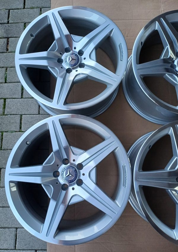 Mercedes SL R 230 "SELTENE" Original AMG Felgen in 8,5 J + 9,5 J x 19 Zoll – Bild 4