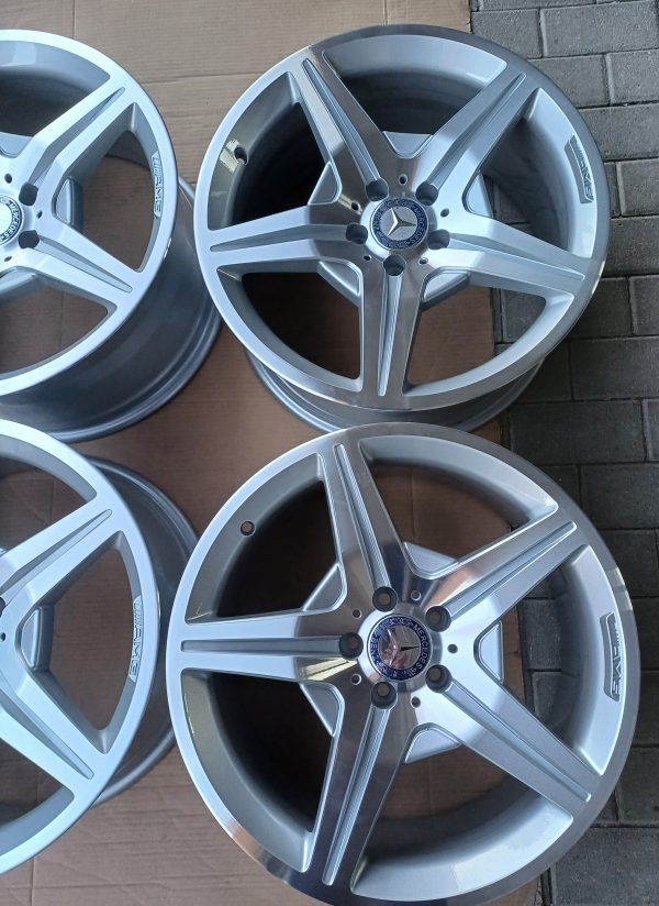 Mercedes SL R 230 "SELTENE" Original AMG Felgen in 8,5 J + 9,5 J x 19 Zoll – Bild 3