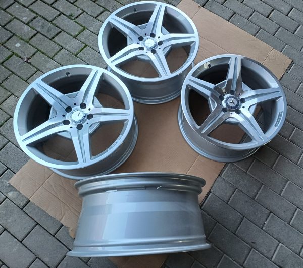Mercedes SL R 230 "SELTENE" Original AMG Felgen in 8,5 J + 9,5 J x 19 Zoll – Bild 14