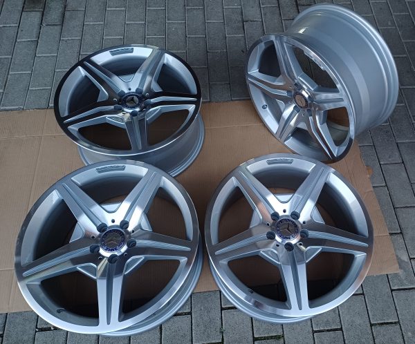 Mercedes SL R 230 "SELTENE" Original AMG Felgen in 8,5 J + 9,5 J x 19 Zoll – Bild 2