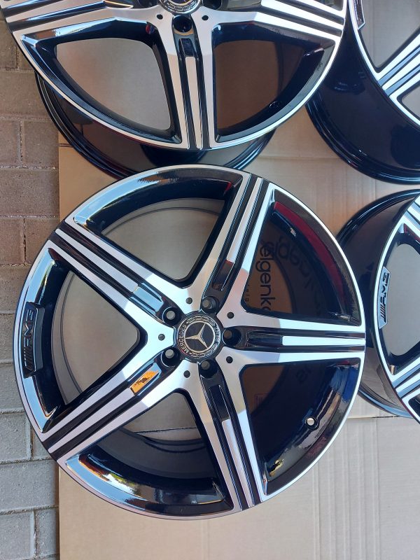 Mercedes S Klasse W 222 auch S 63 AMG Original AMG Felgen 8,5 J + 9,5 J x 20 Zoll RARITÄT – Bild 6