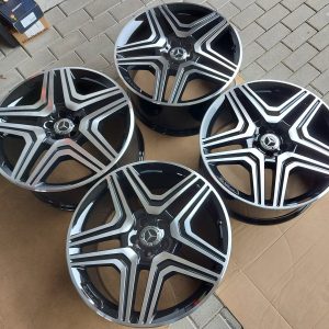 Mercedes W 166 GL 63 + GLE 63 + GLS 63 Original AMG 10.0 J x 21 Zoll Felgensatz UNIKAT