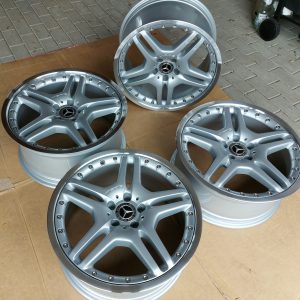 Mercedes S Klasse W 220 + CL W 215 Modell AMG 65 SELTENER Original 2teiliger AMG Felgensatz 8,5 J + 9,5 J x 19 Zoll