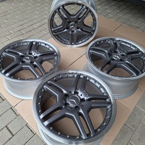 Mercedes S Klasse W 220 + CL W 215 Modell AMG 65 SELTENER Original 2teiliger AMG Felgensatz 8,5 J + 9,5 J x 19 Zoll