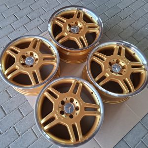 Mercedes SLK 170+171, CLK W 208+209, W 203+CLC Felgensatz 7,5 J + 8,5 J x 17 Zoll in einer SONDERFARBE !! UNIKAT