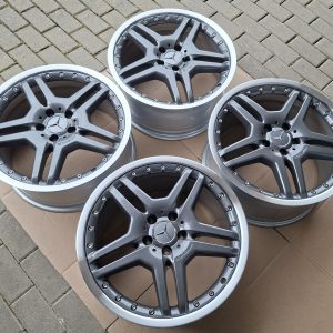 Mercedes SL 230 + E Klasse W 211 Original AMG 8.5 J x 19 Zoll Felgen TITANGRAU SELTEN !!
