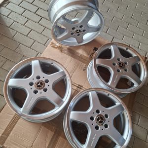 Mercedes E Klasse W 124, CLK 208/209, SLK 170/171, W 203, CLC W 203, W 202 Original AMG 7,5 J x 17 Zoll Felgen mit CNC Rand