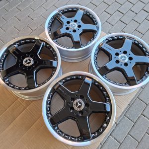 Mercedes SLK 170 / 171 + W 203 Original AMG 7,5 J + 8,5 J x 18 Zoll Felgensatz "UNIKAT"