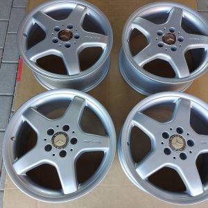 Mercedes CLK W 208/209 + SLK 170/171 + W 203 Original AMG Styling III Felgensatz in 7,5 J und 8,5 J x 18 Zoll